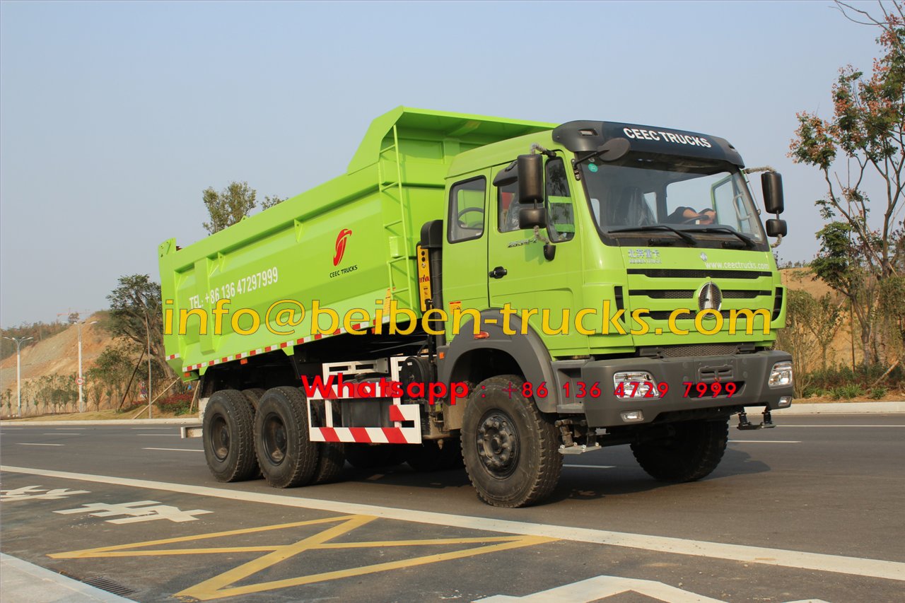 popular in africa factory heavy duty truck 6x4 dump truck