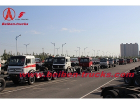 congo Beiben truck 2638 380hp truck head for container transport  price