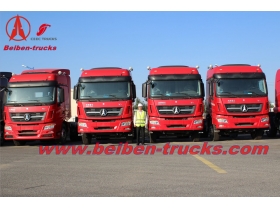 Beiben V3 СПГ грузовиков трактор 380hp 6 x 4 10 колеса СПГ тягач Цена
