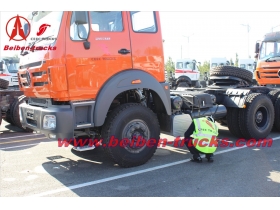 Горячая продажа Beiben 4 x 2 6 колеса camion tracteur benz технология грузовик главный поставщик