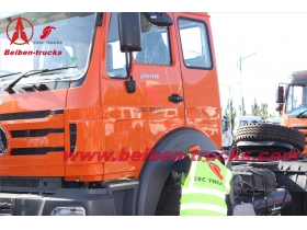 420л.с beiben camion tracteur 10 колеса Северный Бенц головной производитель грузовиков