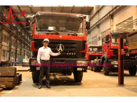 baotou North benz 6x4 tractor truck&beiben tractor heads supplier