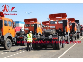 Мощный Beiben 6 X 4 жгута трактор грузовик 10 грузовиков Уилер Цена