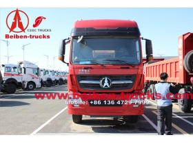 Китай грузовики 6 x 4 440hp трактор грузовик для Кении клиента
