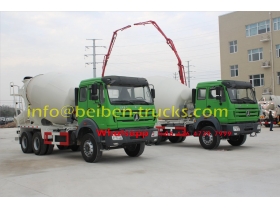 Китай известного бренда Beiben 8 кубических метров бетономешалки грузовик Цена