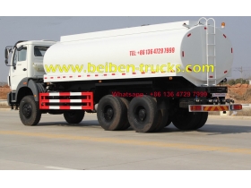 Китай хорошего качества Beiben 20 м 3 грузовик емкости воду танкер автоцистерны для продажи