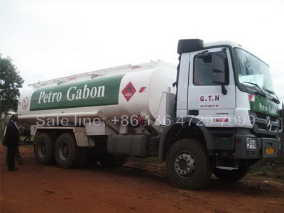 BENZ 20 м³ топлива автоцистерны экспорт в страну Габон
