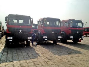 18 единиц beiben 2638 тягачи экспорт в Анголе, Луанда