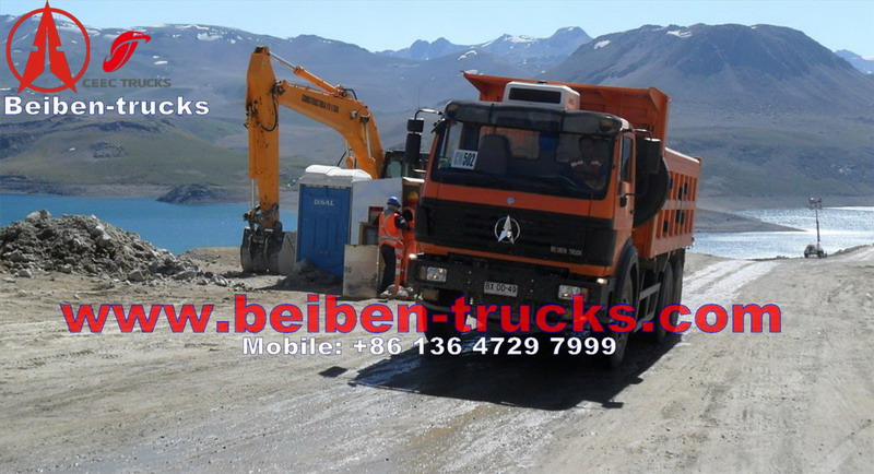 Beiben dump truck for africa congo 