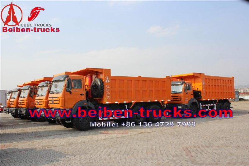 Beiben dump truck for africa congo 