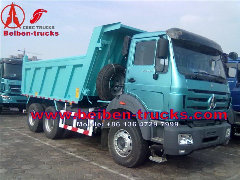 Beiben dump truck for africa congo