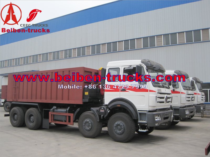 Beiben 12 wheeler dump truck 3142 type