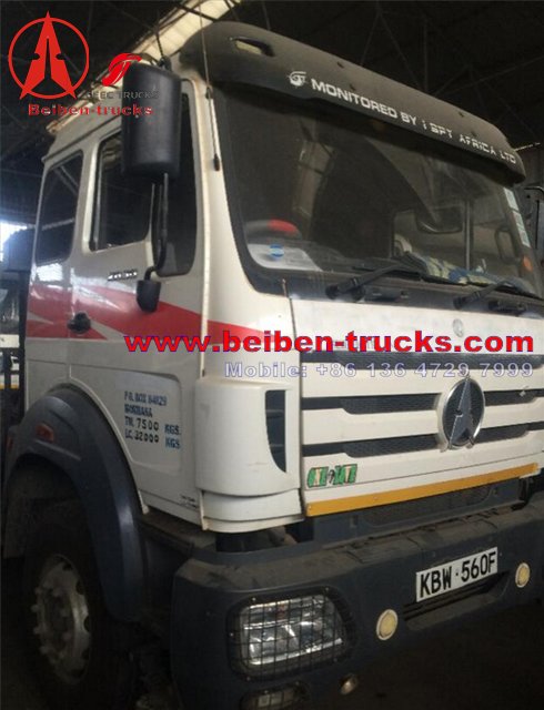  beiben right hand drive 2538 tractor truck for kenya customer 