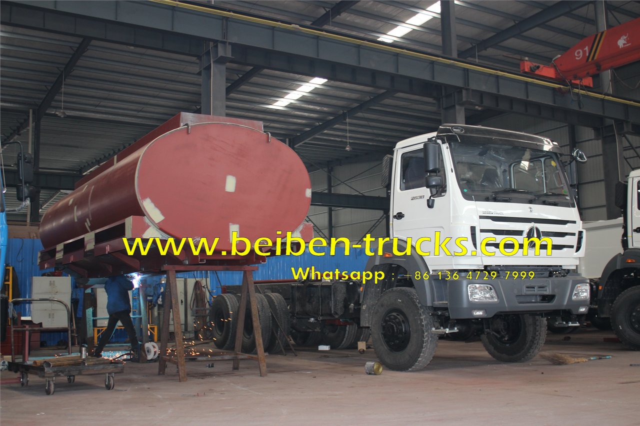 China manufacture New Brand 20 m3 beiben water tank truck for sale