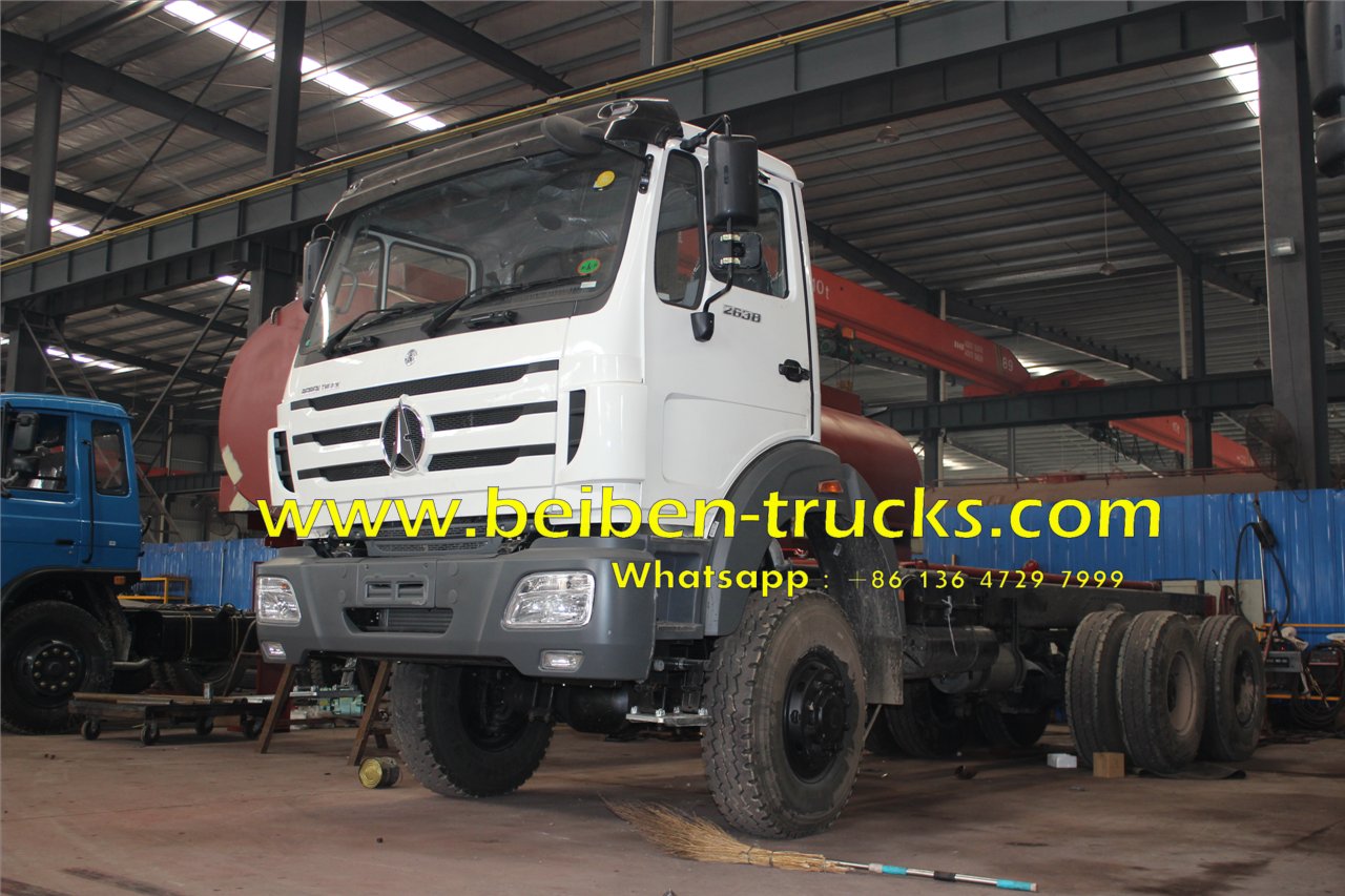 China manufacture New Brand 20 m3 beiben water tank truck for sale