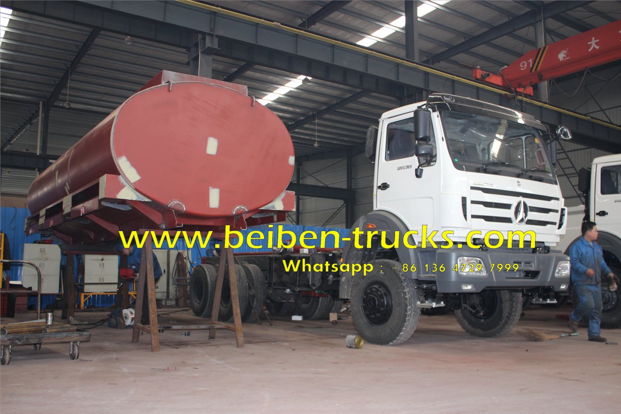 China manufacture New Brand 20 m3 beiben water tank truck for sale