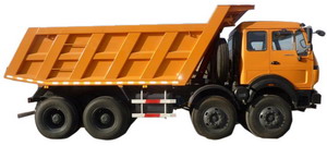 beiben 12 wheel dump truck