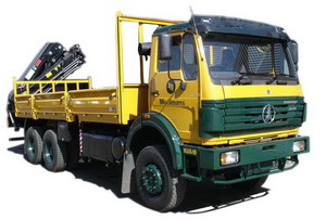 beiben 12 Ton crane truck