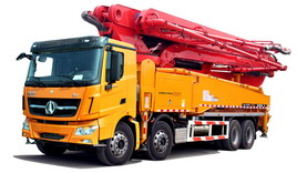 beiben concrete pump truck