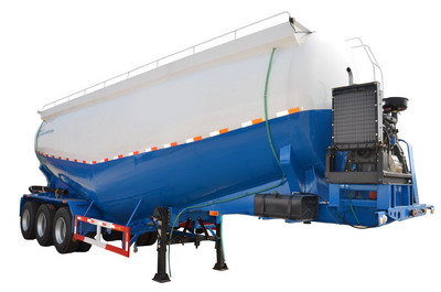 bulk cement tanker truck