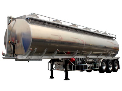 aluminum oil semitrailer