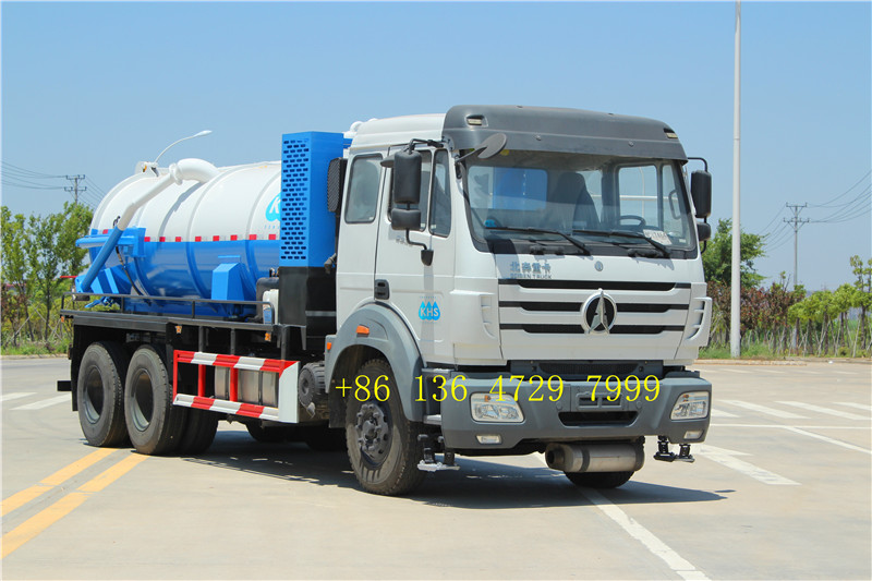 beiben vacumm tanker truck