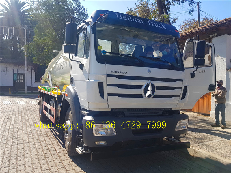 beiben sewage suction truck