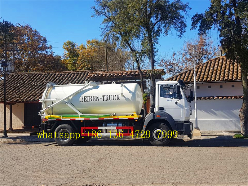 beiben sewage suction truck