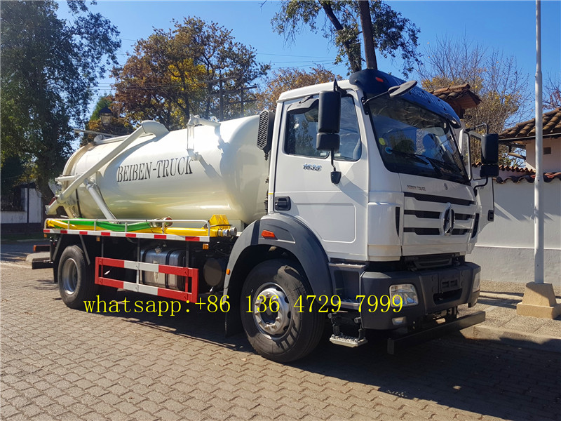 beiben sewage suction truck