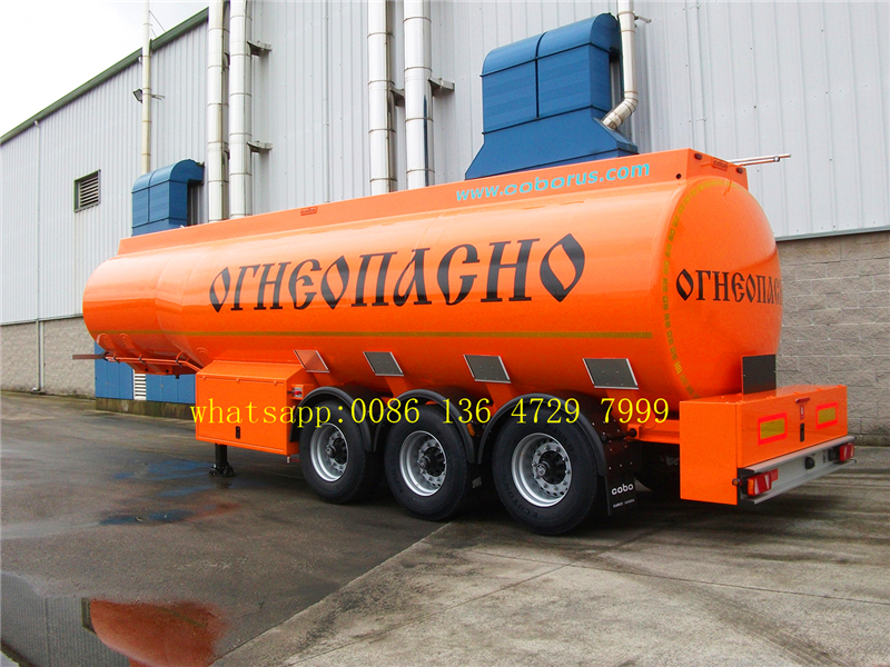 fuel tanker seimitrailer