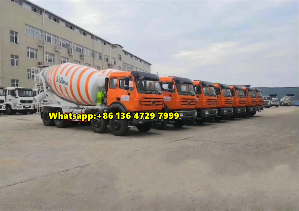 Beiben 3138 cement mixer truck