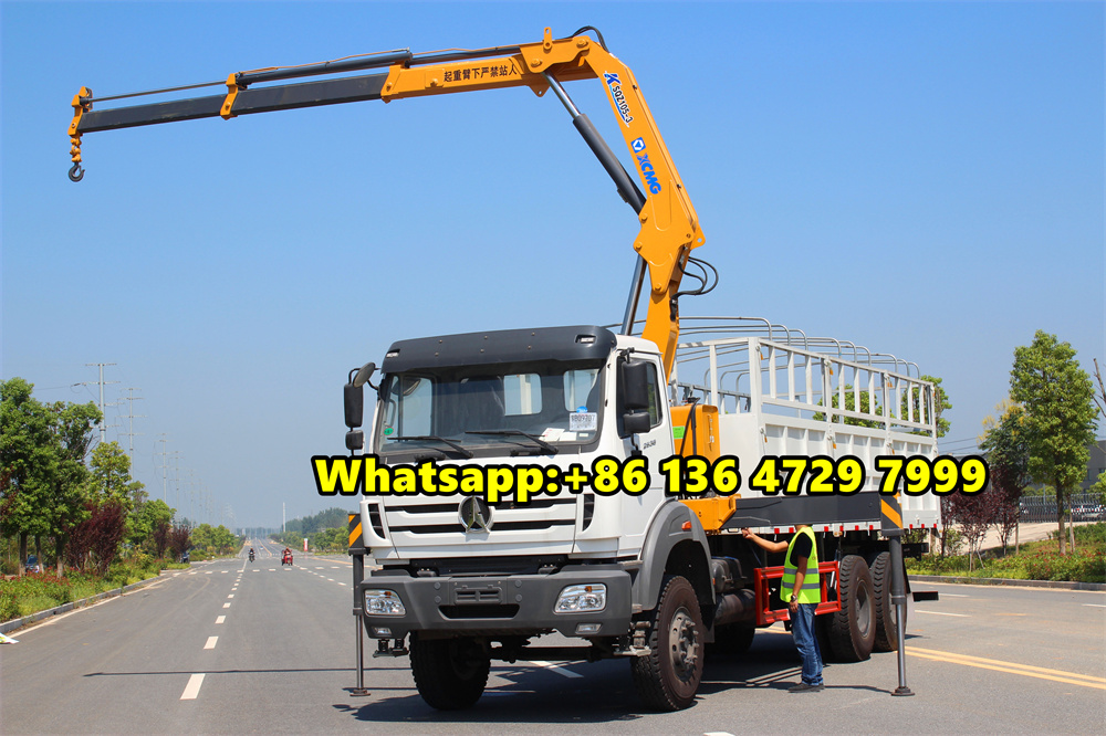 Beiben 2638 cargo crane truck