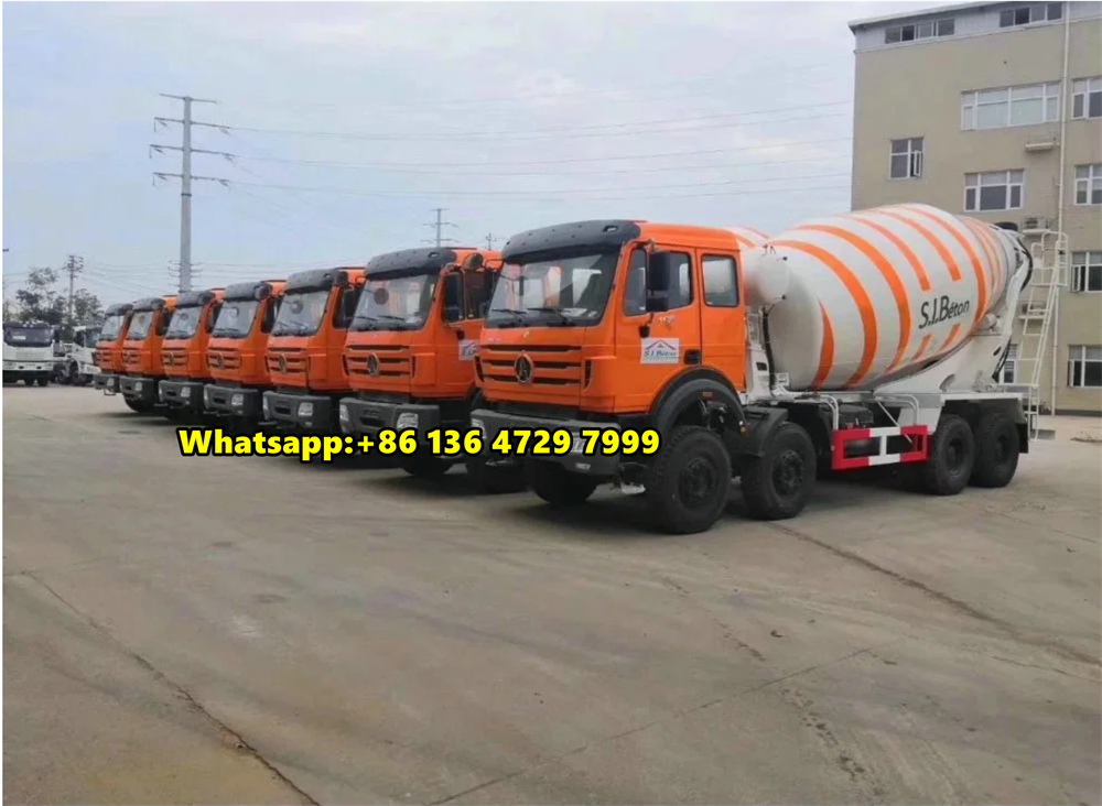 Beiben 3138 cement mixer truck