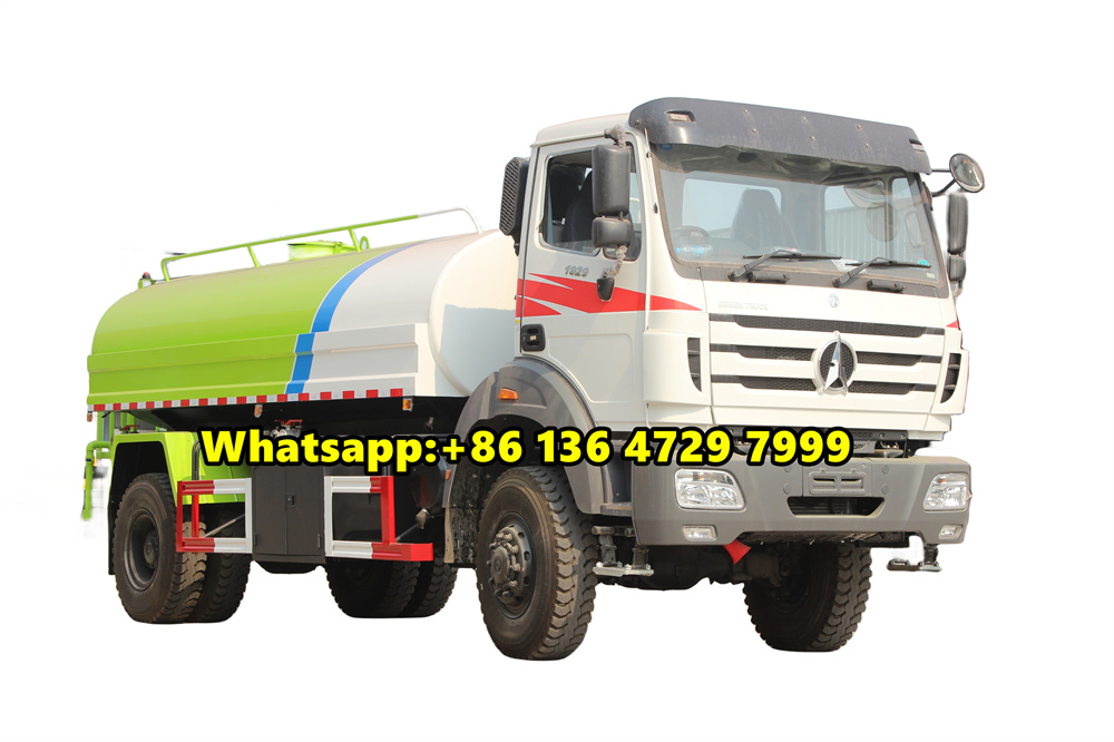 Beiben all wheel drive water tanker truck