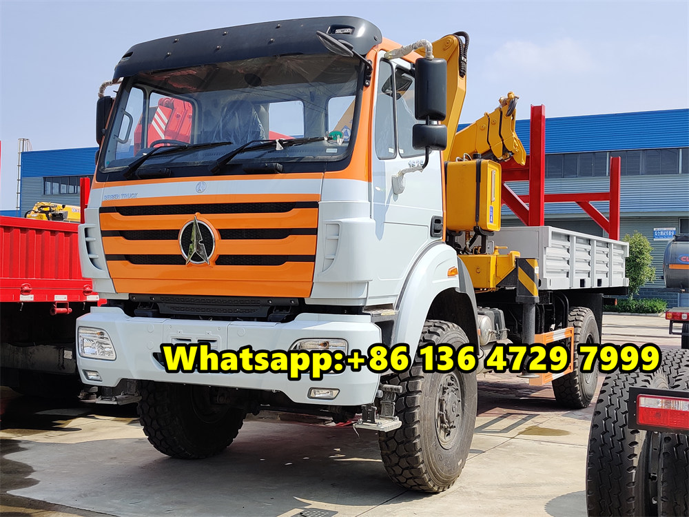 Beiben 4x4 off road crane truck