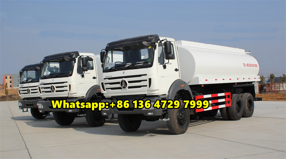 Beiben 20 cbm off road water tank truck