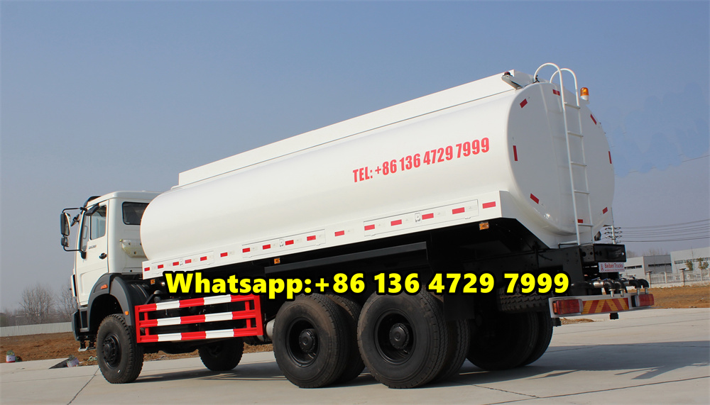 Beiben 2638 water tanker truck 