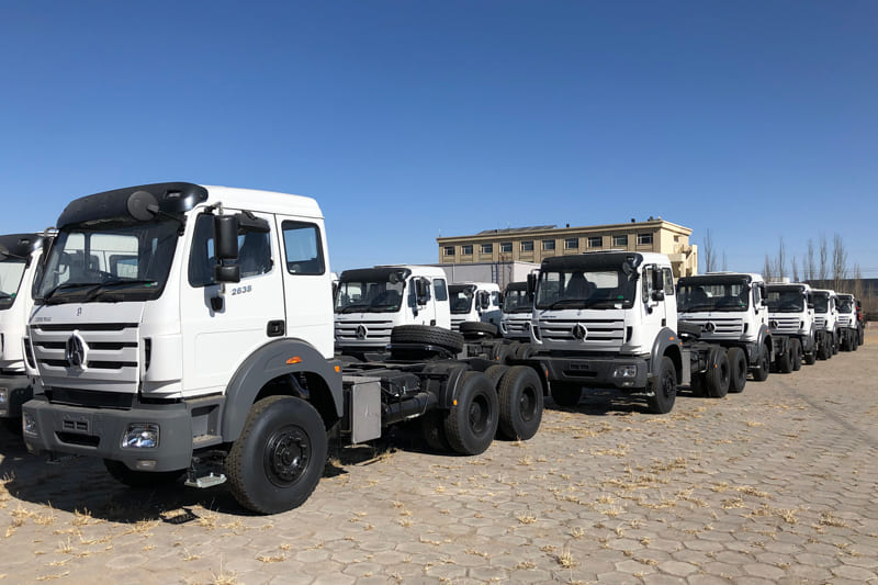 beiben tractor truck