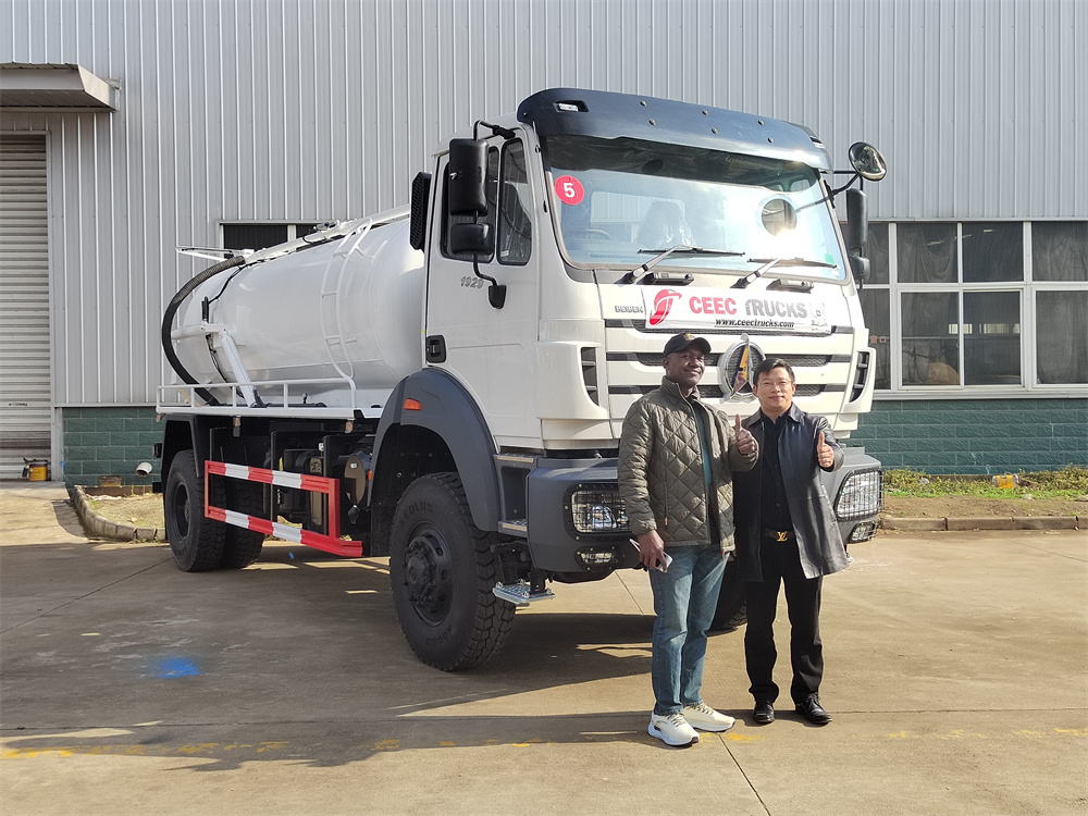 beiben 4x4 off road truck