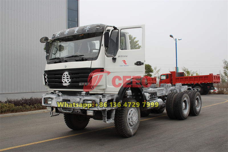beiben 6x6 tractor truck