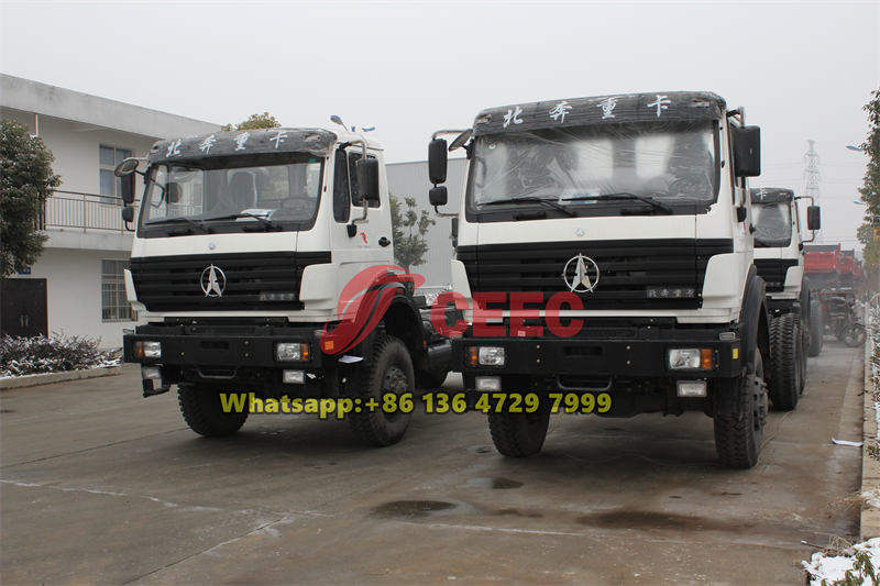 beiben 6x6 tractor truck