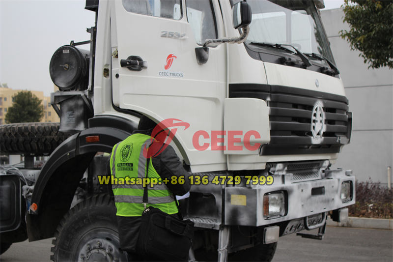 beiben 6x6 tractor truck
