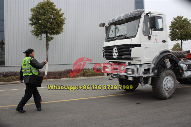 beiben 6x6 tractor truck