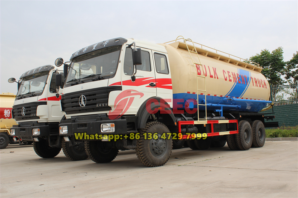 beiben 6x6 cement truck