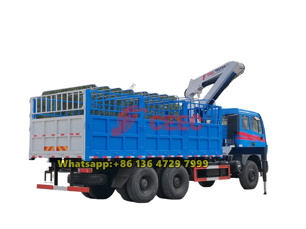 Beiben 6×4 truck with crane