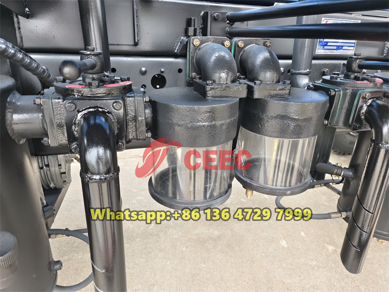 Beiben 8000L vacuum suction truck