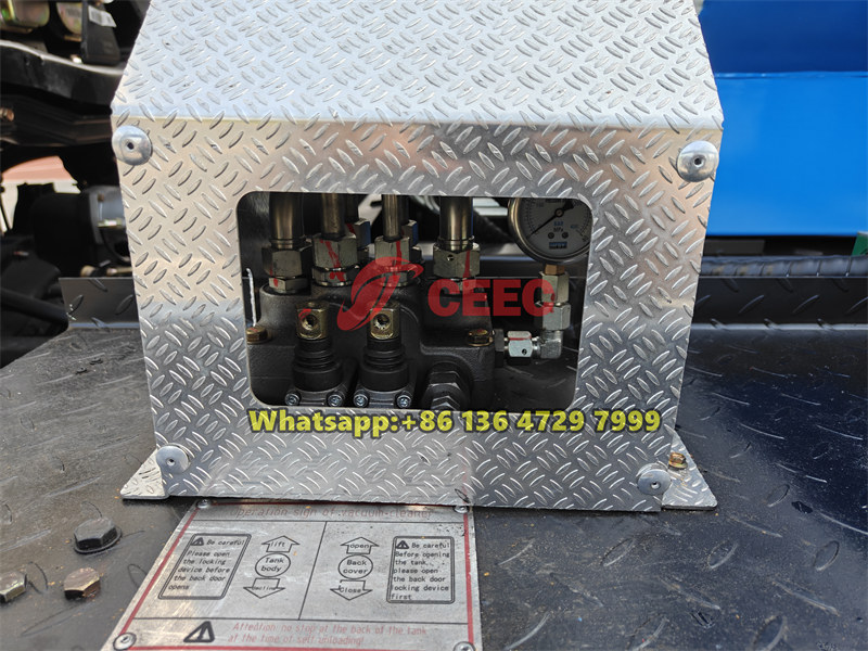 Beiben 6 wheeler vacuum tanker truck