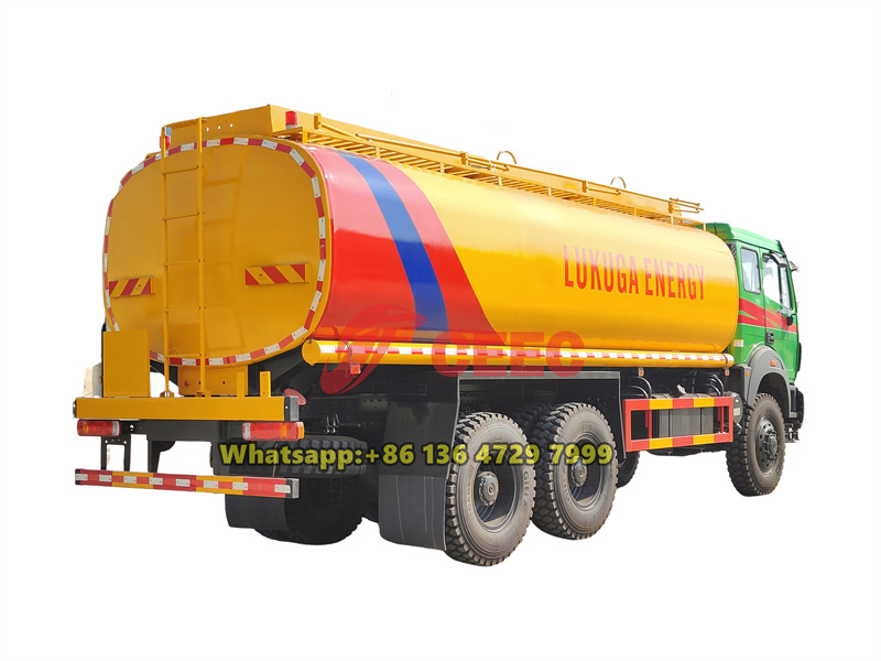 Beiben 6x6 drive fuel truck