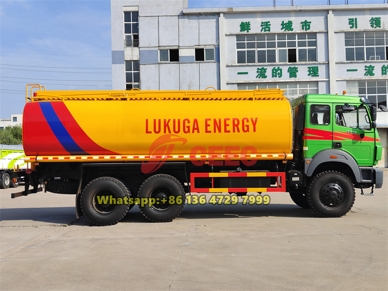 Beiben 6x6 drive fuel truck