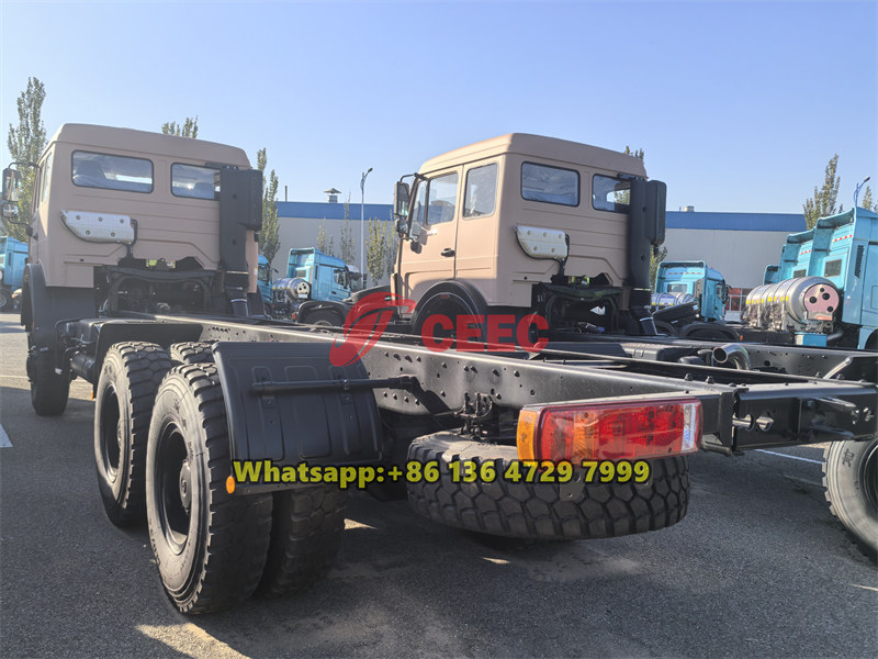 Beiben 6×6 all-wheel-drive chassis